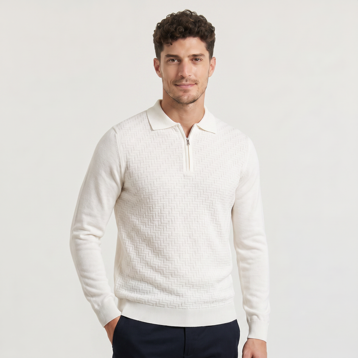 Men's Classic Merino Wool Slim-Fit Jumper