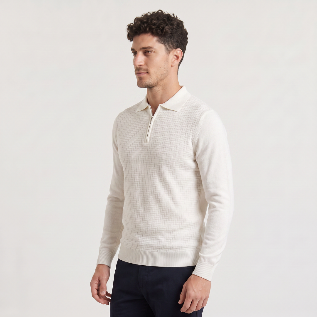 Men's Classic Merino Wool Slim-Fit Jumper